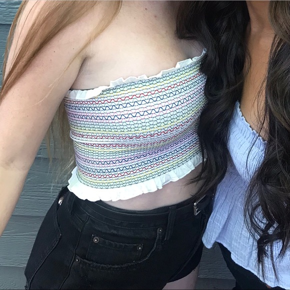 Striped Tube Top - Picture 4 of 4